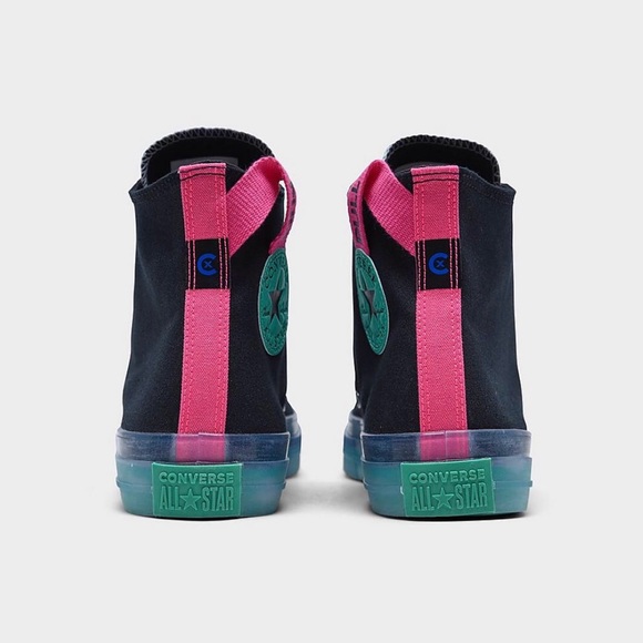 Converse CX HI Black Green/HyperPink - Picture 3 of 6
